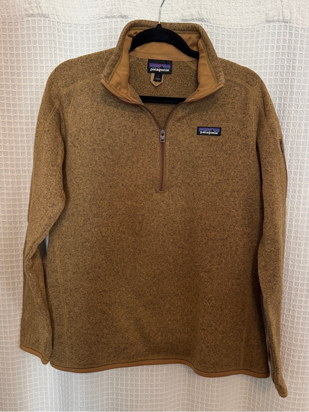 Patagonia Women's Zip-Up Sweater Jacket - Camel Brown